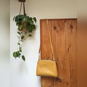 Nine west mustard yellow purse